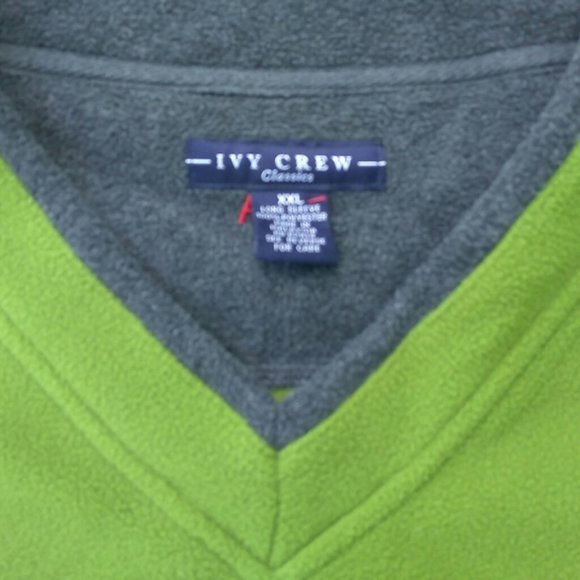 2pc Bundle Men's XXL Winter Knit Fleece Sweaters Pullover - Picture 7 of 7